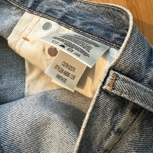 AGOLDE 90’s High Rise Vintage Boot in Sway - Picture 6 of 7